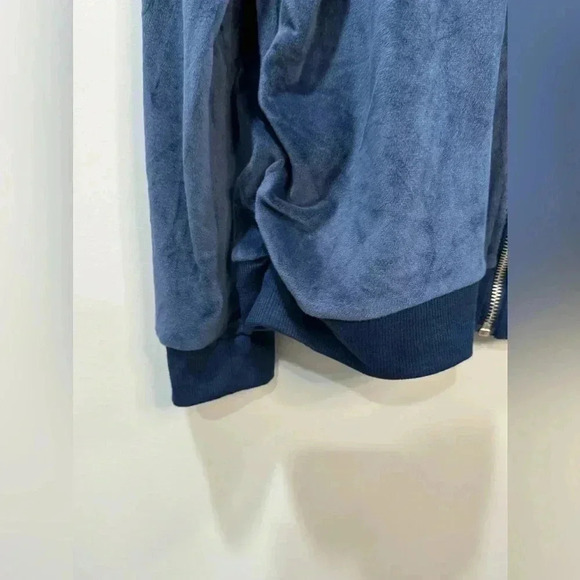 Ruby & Lace Blue Maternity Zip Up Hoodie - Sizes M & XL - Picture 4 of 10